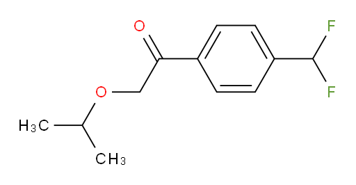 1-(4-(difluoromethyl)phenyl)-2-isopropoxyethanone
