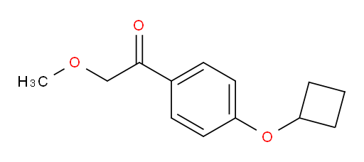 1-(4-cyclobutoxyphenyl)-2-methoxyethanone