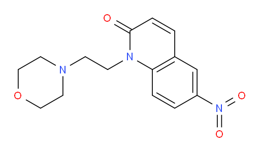 1-(2-morpholinoethyl)-6-nitroquinolin-2(1H)-one