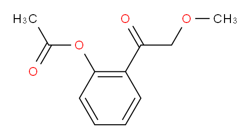 2-(2-methoxyacetyl)phenyl acetate