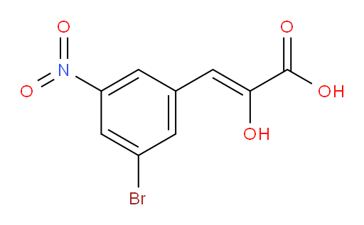 (Z)-3-(3-bromo-5-nitrophenyl)-2-hydroxyacrylic acid