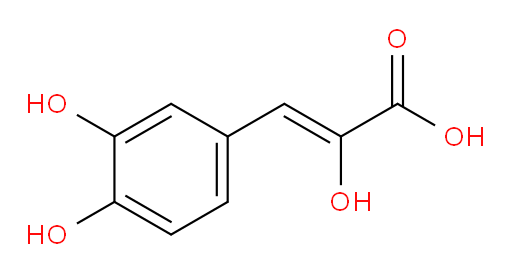 (Z)-3-(3,4-dihydroxyphenyl)-2-hydroxyacrylic acid