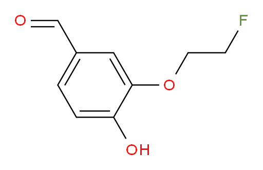 3-(2-fluoroethoxy)-4-hydroxybenzaldehyde