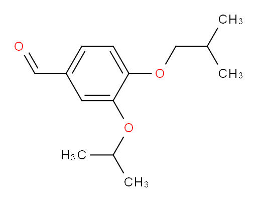 4-isobutoxy-3-isopropoxybenzaldehyde
