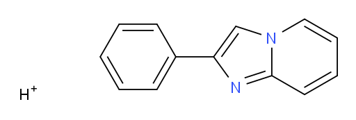 2-phenylimidazo[1,2-a]pyridine, hydrogen salt