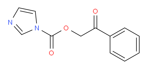 2-oxo-2-phenylethyl 1H-imidazole-1-carboxylate