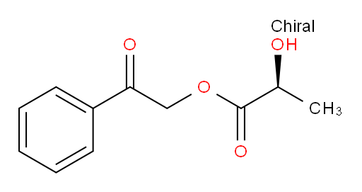 (S)-2-oxo-2-phenylethyl 2-hydroxypropanoate
