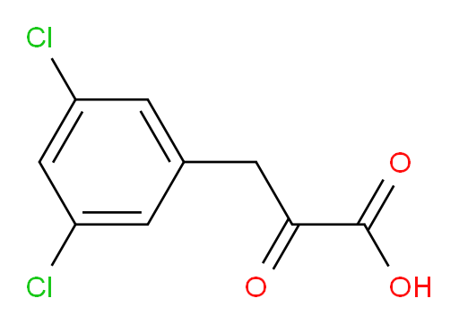 3-(3,5-dichlorophenyl)-2-oxopropanoic acid