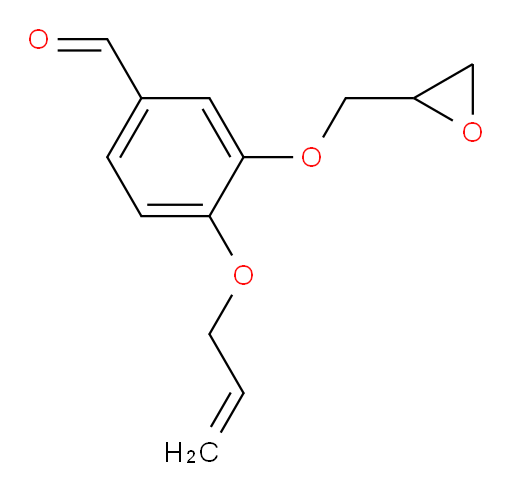 4-(allyloxy)-3-(oxiran-2-ylmethoxy)benzaldehyde