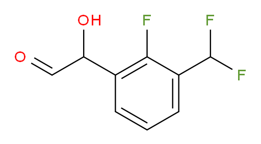 2-(3-(difluoromethyl)-2-fluorophenyl)-2-hydroxyacetaldehyde