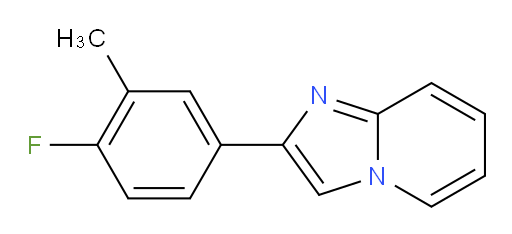 2-(4-fluoro-3-methylphenyl)imidazo[1,2-a]pyridine