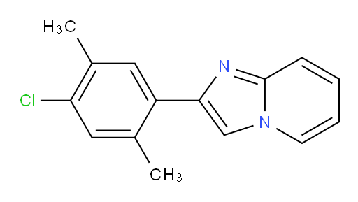 2-(4-chloro-2,5-dimethylphenyl)imidazo[1,2-a]pyridine