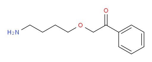 2-(4-aminobutoxy)-1-phenylethanone