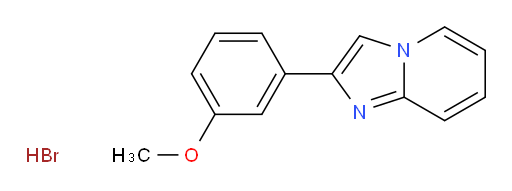 2-(3-methoxyphenyl)imidazo[1,2-a]pyridine hydrobromide