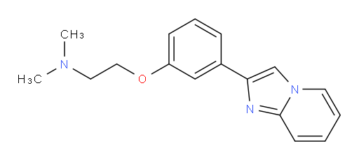 2-(3-(imidazo[1,2-a]pyridin-2-yl)phenoxy)-N,N-dimethylethanamine