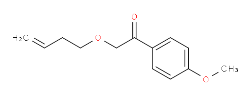2-(but-3-en-1-yloxy)-1-(4-methoxyphenyl)ethanone