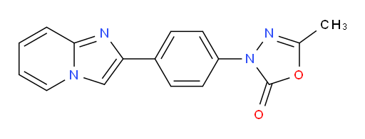 3-(4-(imidazo[1,2-a]pyridin-2-yl)phenyl)-5-methyl-1,3,4-oxadiazol-2(3H)-one