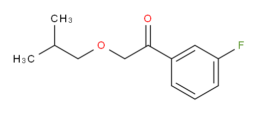 1-(3-fluorophenyl)-2-isobutoxyethanone