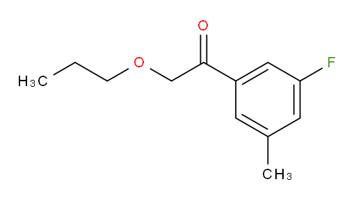 1-(3-fluoro-5-methylphenyl)-2-propoxyethanone