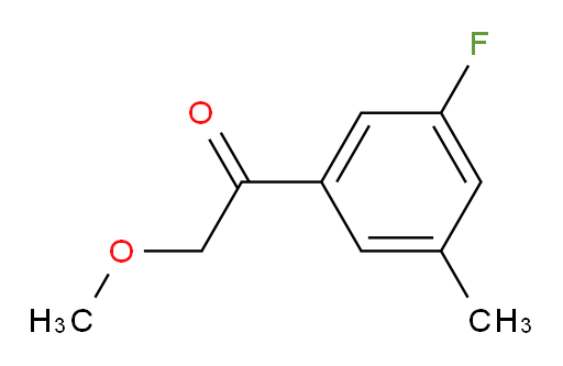 1-(3-fluoro-5-methylphenyl)-2-methoxyethanone