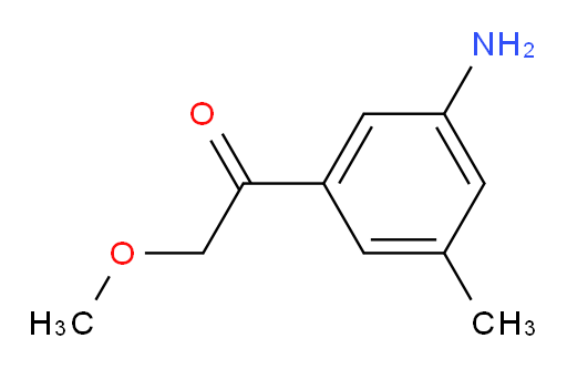 1-(3-amino-5-methylphenyl)-2-methoxyethanone