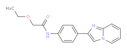 2-ethoxy-N-(4-(imidazo[1,2-a]pyridin-2-yl)phenyl)acetamide
