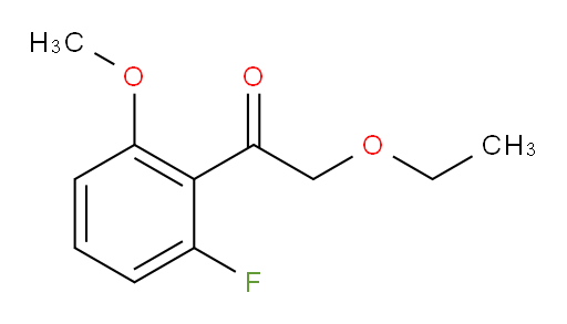 2-ethoxy-1-(2-fluoro-6-methoxyphenyl)ethanone