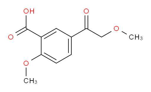 2-methoxy-5-(2-methoxyacetyl)benzoic acid