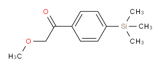 2-methoxy-1-(4-(trimethylsilyl)phenyl)ethanone