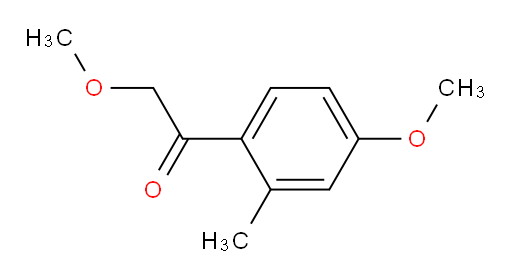 2-methoxy-1-(4-methoxy-2-methylphenyl)ethanone