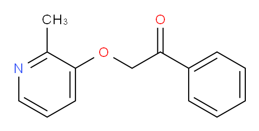 2-((2-methylpyridin-3-yl)oxy)-1-phenylethanone