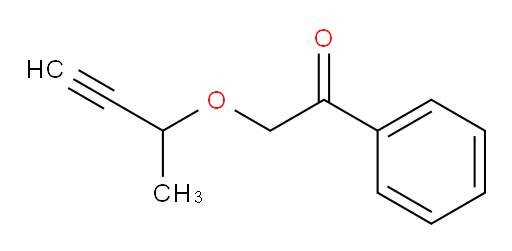2-(but-3-yn-2-yloxy)-1-phenylethanone