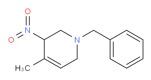 1-benzyl-4-methyl-3-nitro-1,2,3,6-tetrahydropyridine