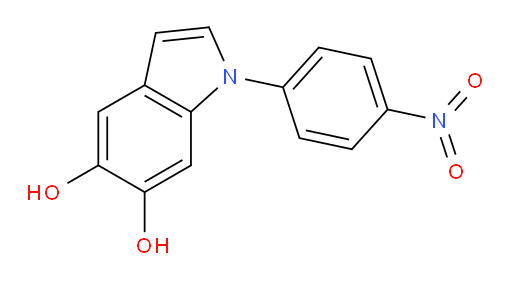 1-(4-nitrophenyl)-1H-indole-5,6-diol