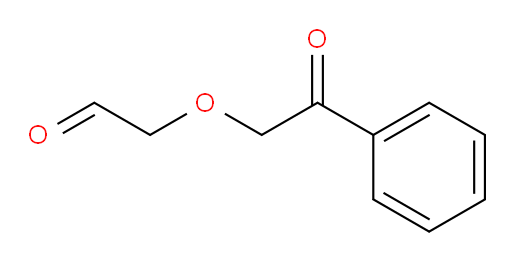 2-(2-oxo-2-phenylethoxy)acetaldehyde