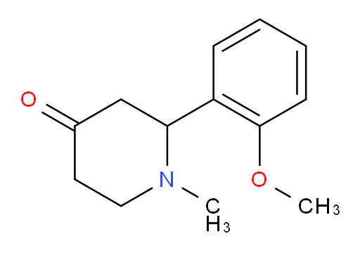 2-(2-methoxyphenyl)-1-methylpiperidin-4-one