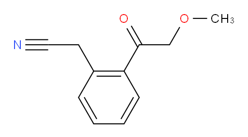 2-(2-(2-methoxyacetyl)phenyl)acetonitrile