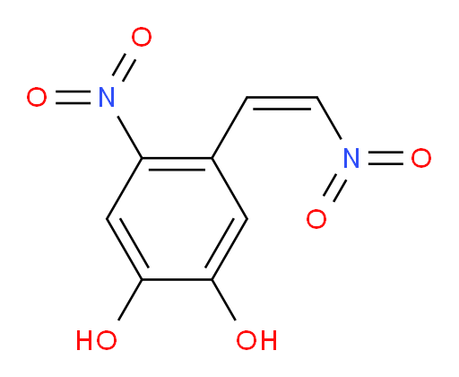 (Z)-4-nitro-5-(2-nitrovinyl)benzene-1,2-diol