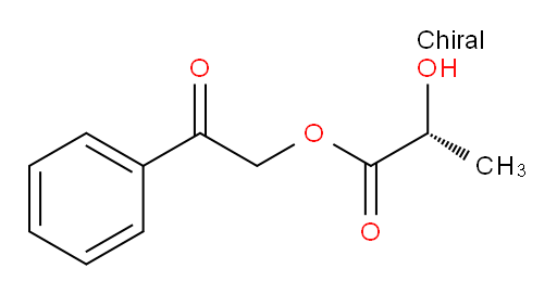 (R)-2-oxo-2-phenylethyl 2-hydroxypropanoate