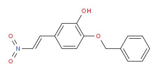 (E)-2-(benzyloxy)-5-(2-nitrovinyl)phenol