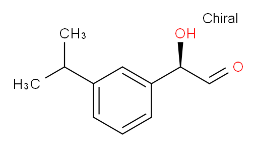 (R)-2-hydroxy-2-(3-isopropylphenyl)acetaldehyde