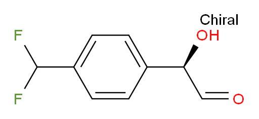 (R)-2-(4-(difluoromethyl)phenyl)-2-hydroxyacetaldehyde