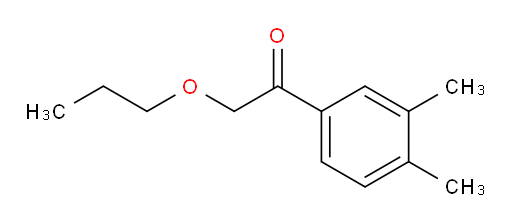 1-(3,4-dimethylphenyl)-2-propoxyethanone