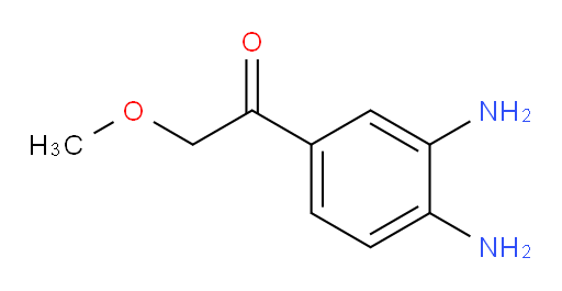 1-(3,4-diaminophenyl)-2-methoxyethanone