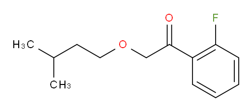 1-(2-fluorophenyl)-2-(isopentyloxy)ethanone