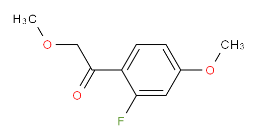 1-(2-fluoro-4-methoxyphenyl)-2-methoxyethanone