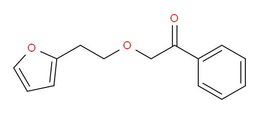 2-(2-(furan-2-yl)ethoxy)-1-phenylethanone