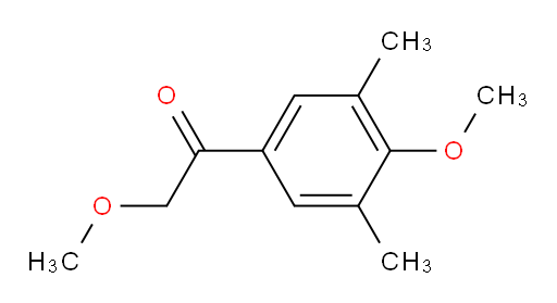 2-methoxy-1-(4-methoxy-3,5-dimethylphenyl)ethanone