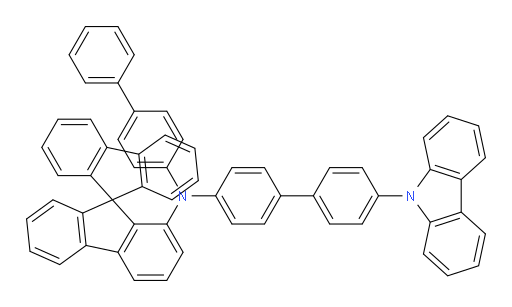 N-(4'-(9H-carbazol-9-yl)-[1,1'-biphenyl]-4-yl)-N-([1,1'-biphenyl]-4-yl)-9,9'-spirobi[fluoren]-1-amine