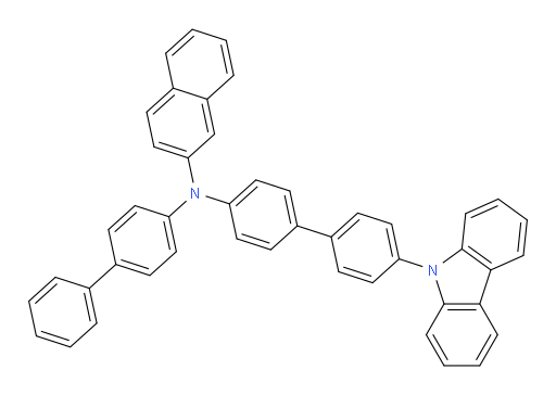 N-(4'-(9H-carbazol-9-yl)-[1,1'-biphenyl]-4-yl)-N-([1,1'-biphenyl]-4-yl)naphthalen-2-amine